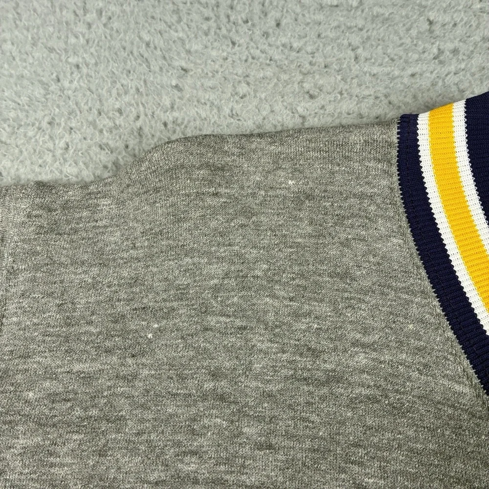 Vintage Minnesota Vikings Sweatshirt Mens Large Gray Russell Athletic USA 90s
